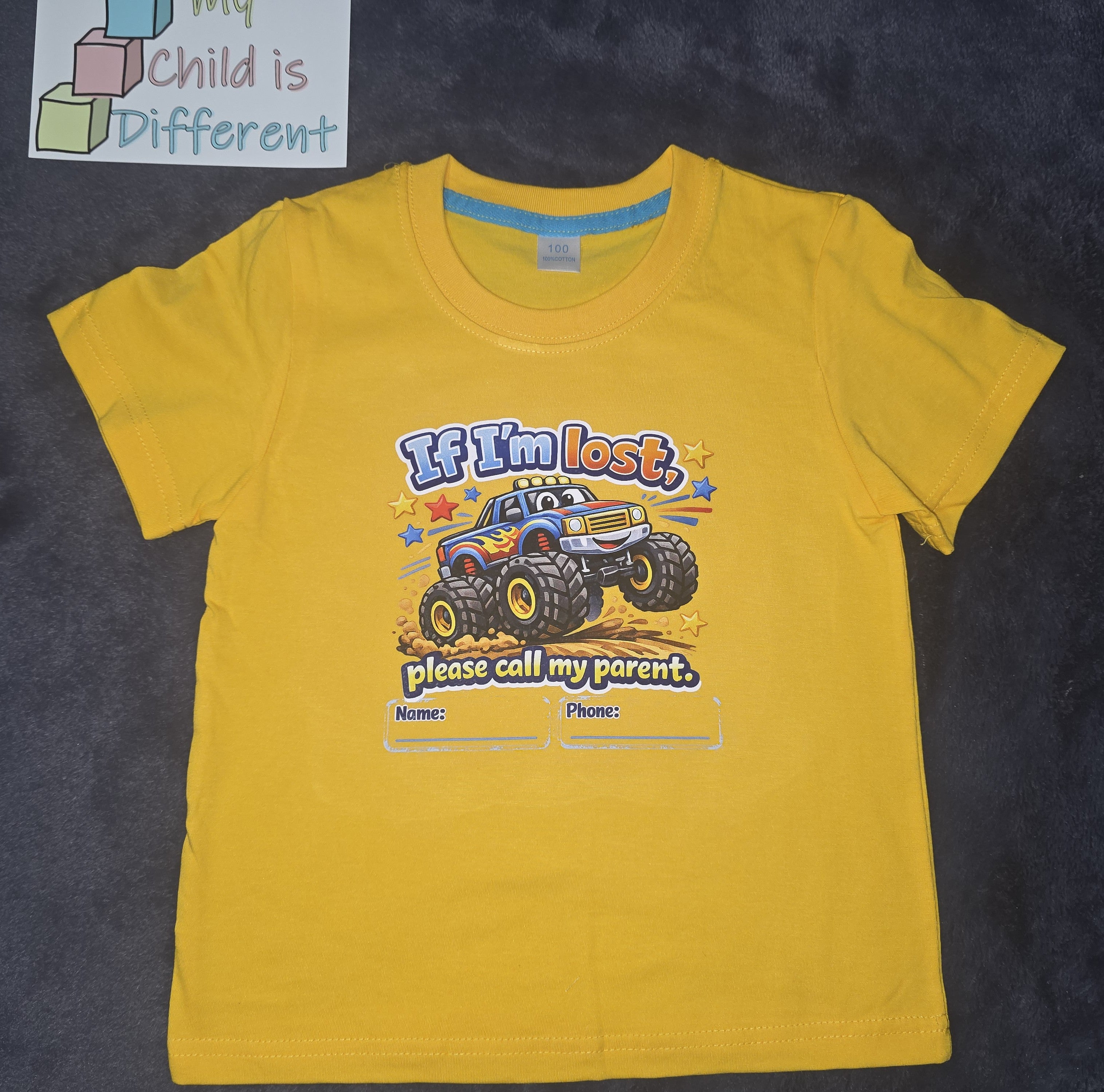 Tag 'n' Travel Cartoon Tee
