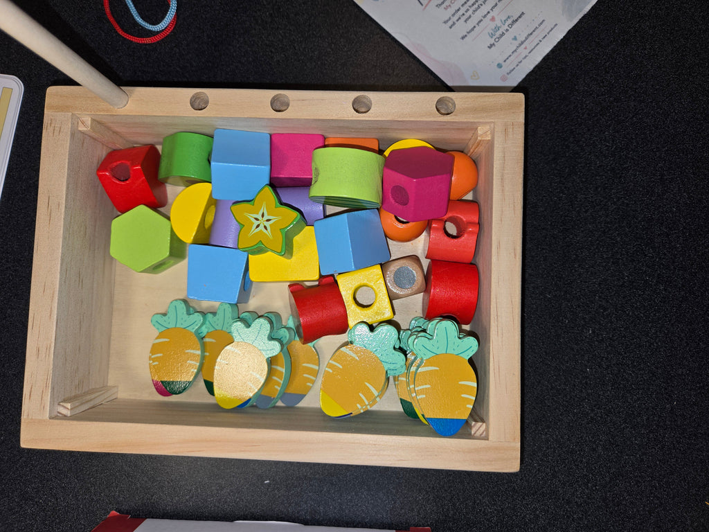 Wooden Beaded Building Block