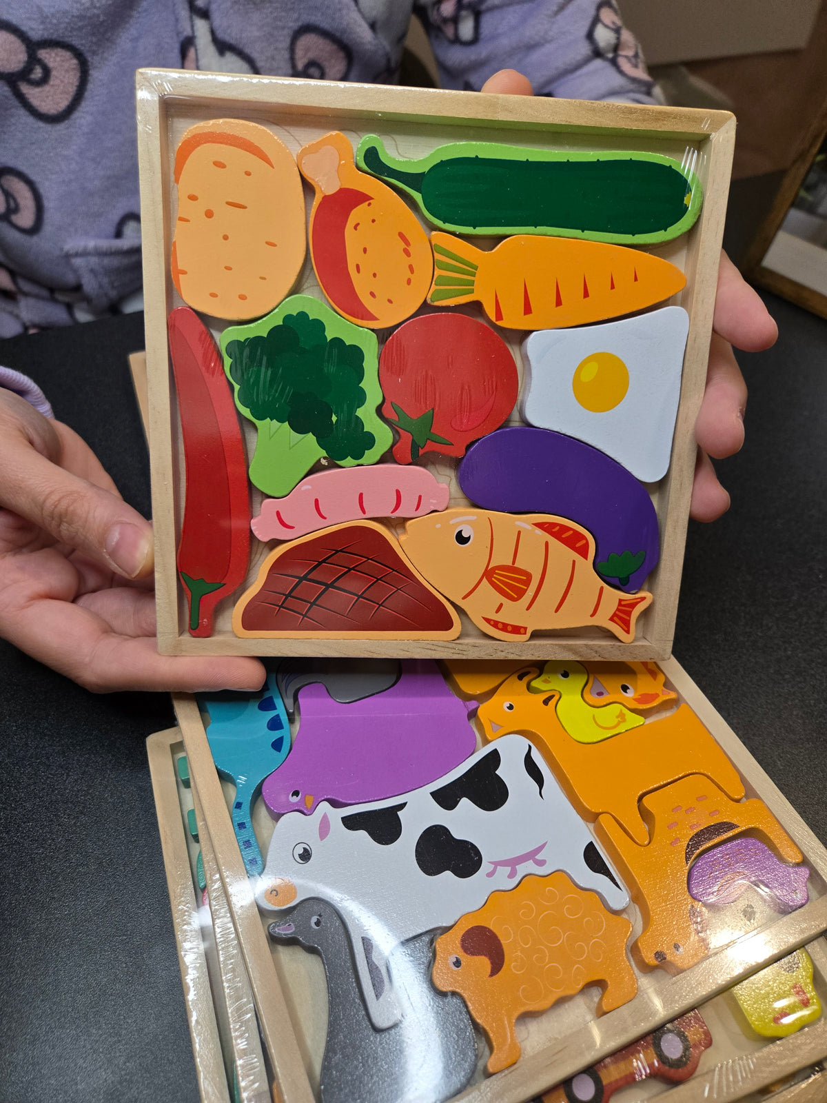 Wooden 3D Puzzle for Toddlers