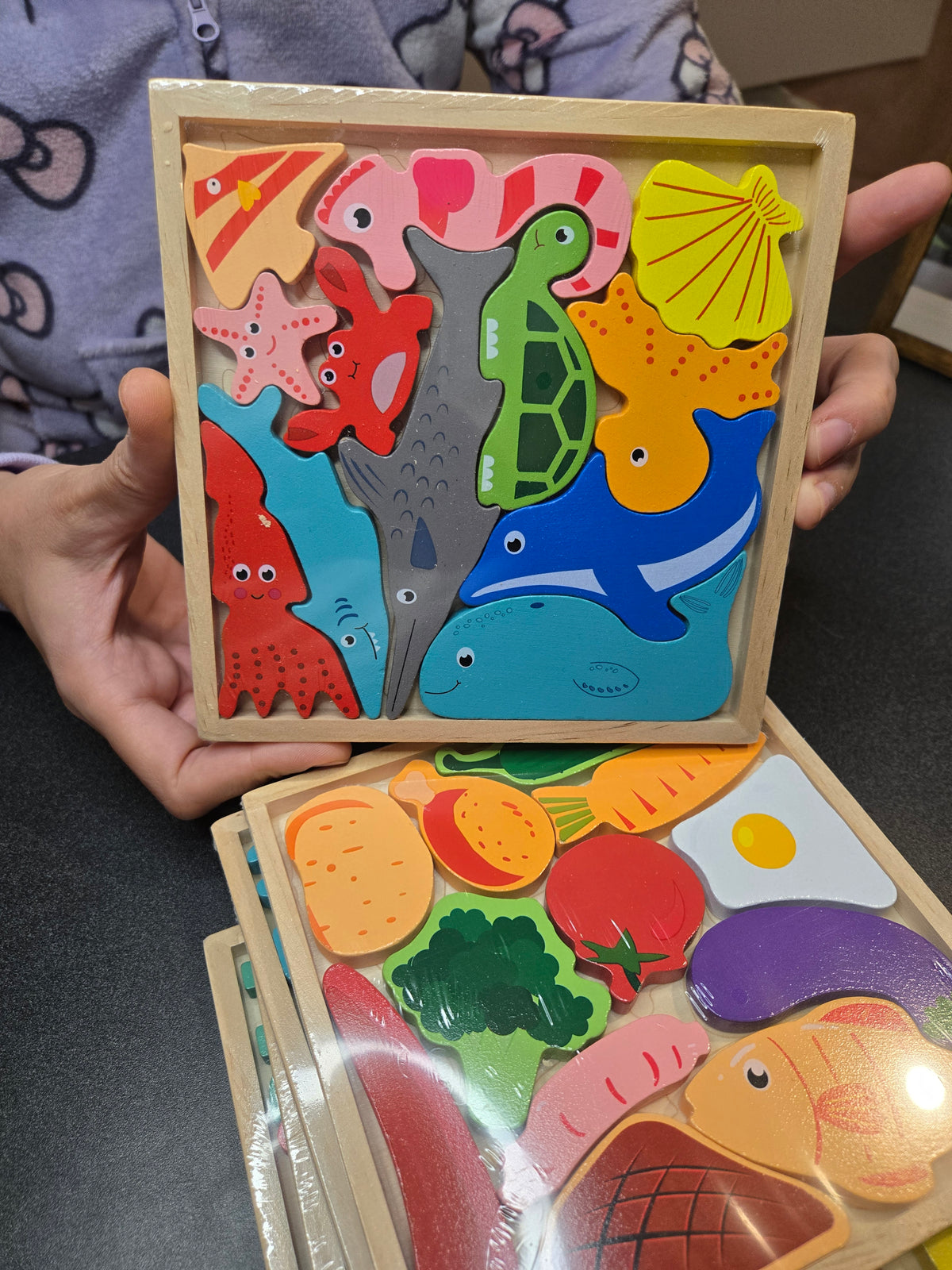 Wooden 3D Puzzle for Toddlers