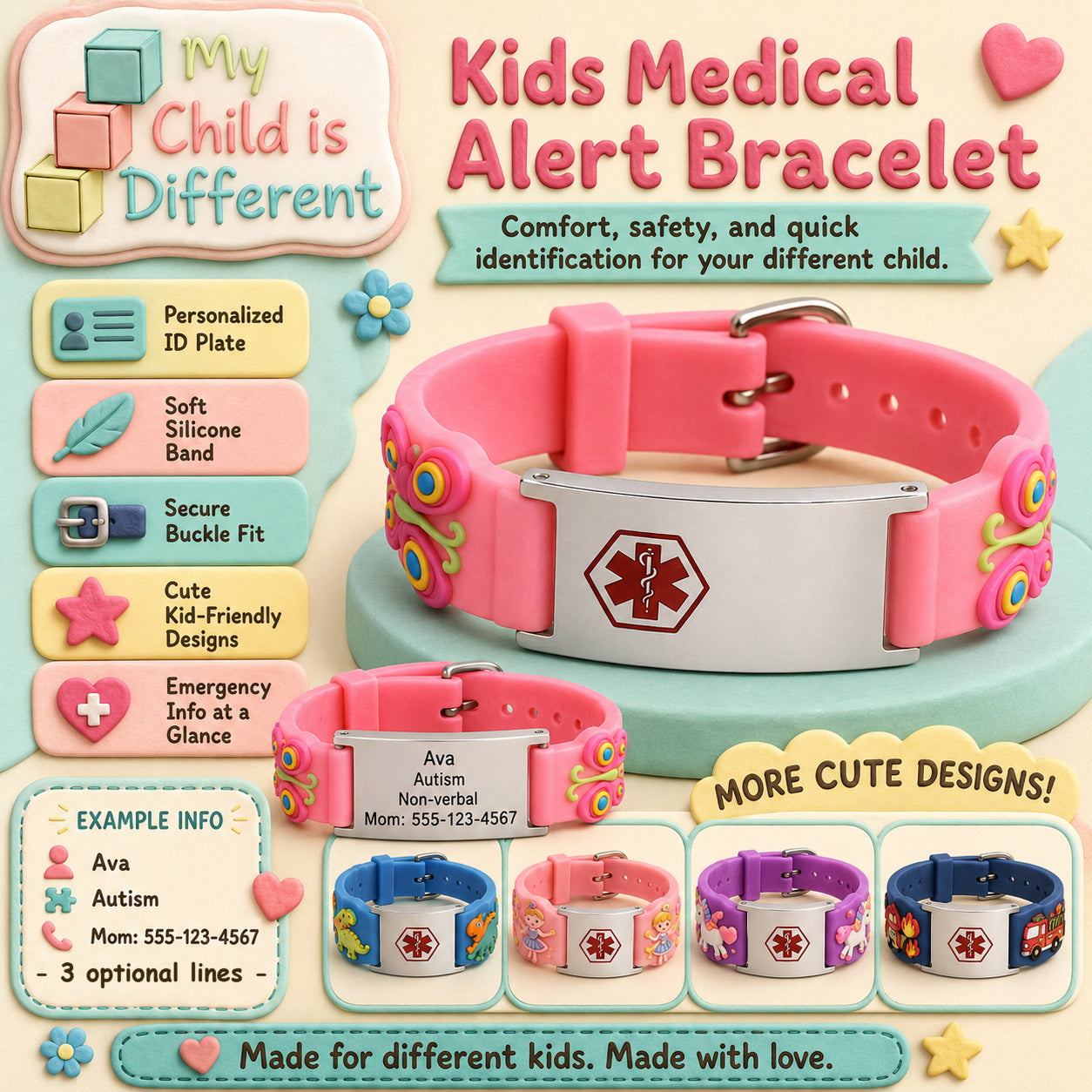 Wear 'n' Ward ID Band