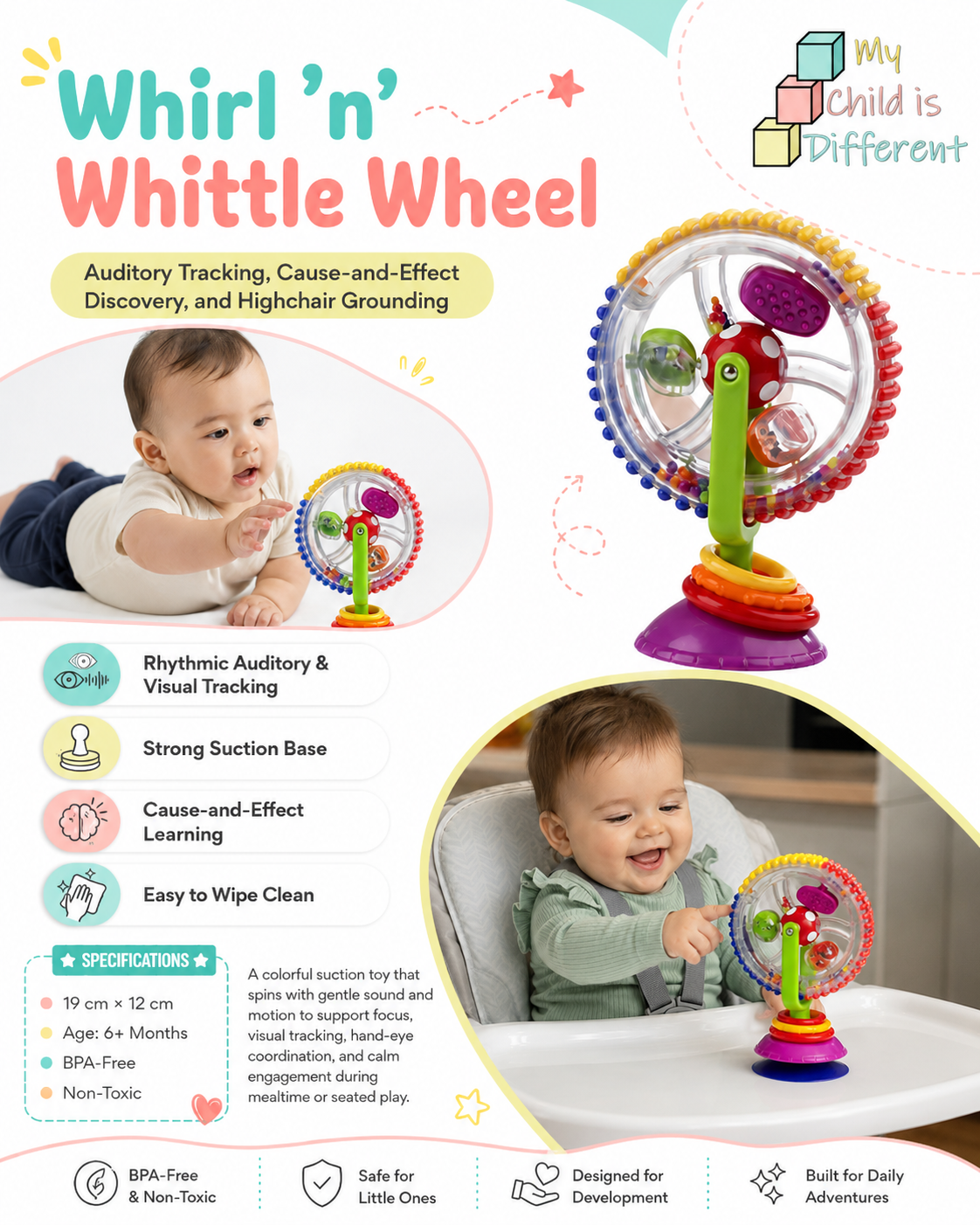 Whirl 'n' Whittle Wheel
