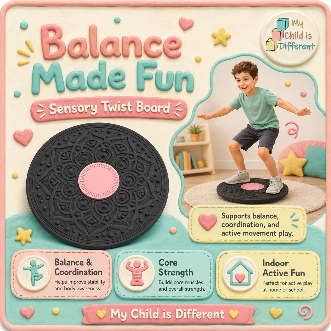 Rock 'n' Regulate Balance Board