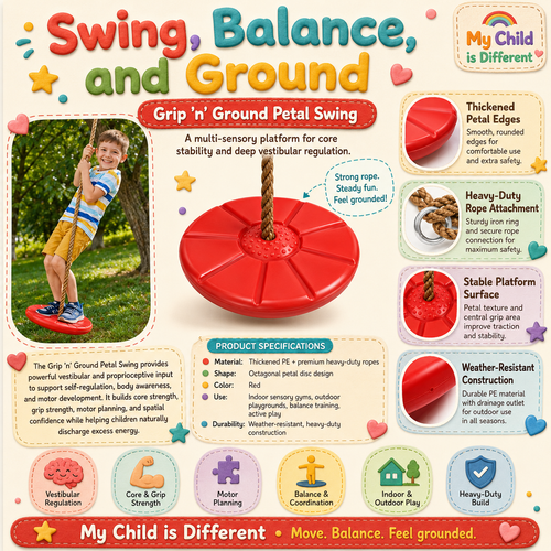 Grip 'n' Ground Petal Swing
