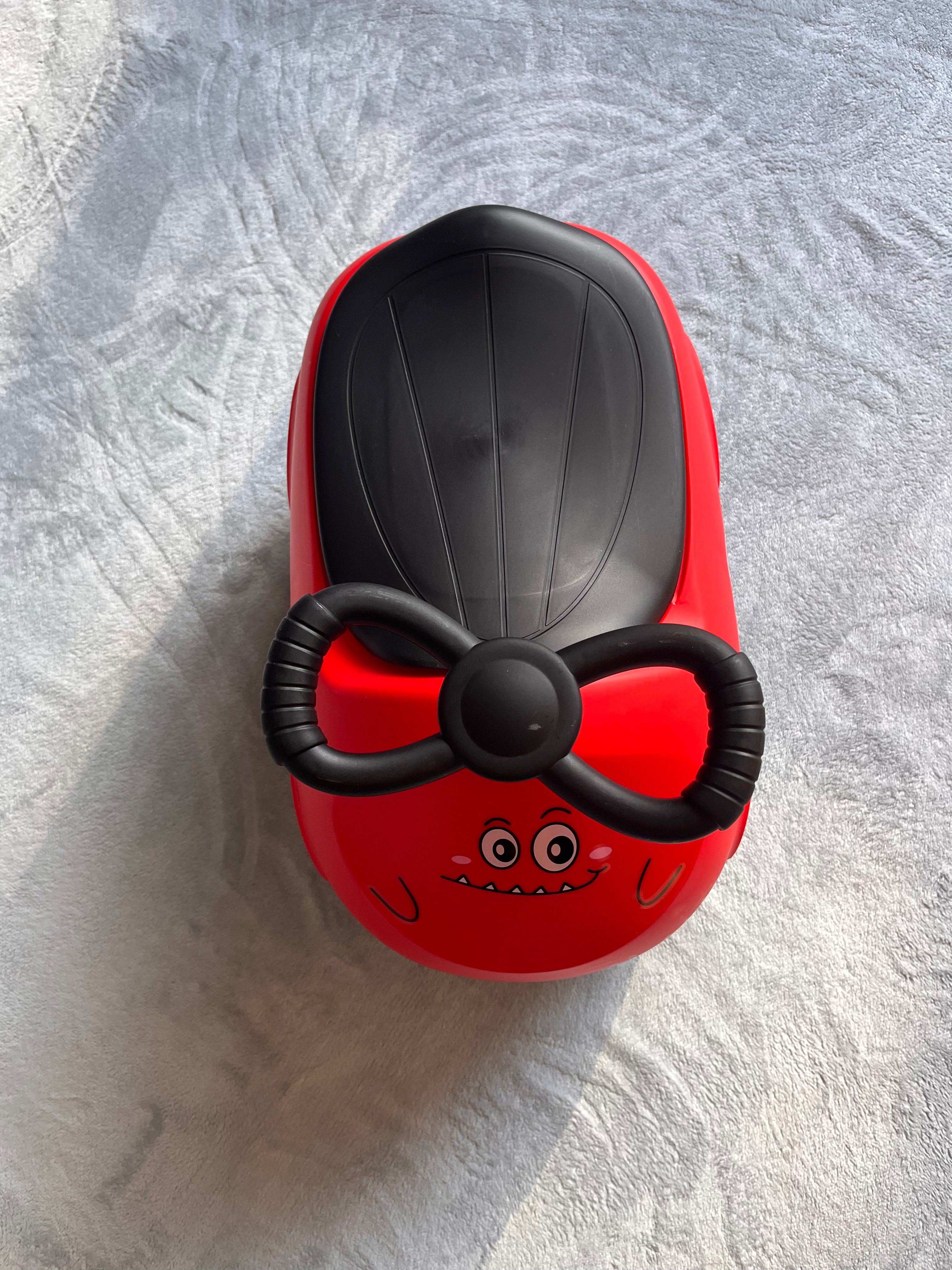 Kids Portable Cartoon Potty Ride