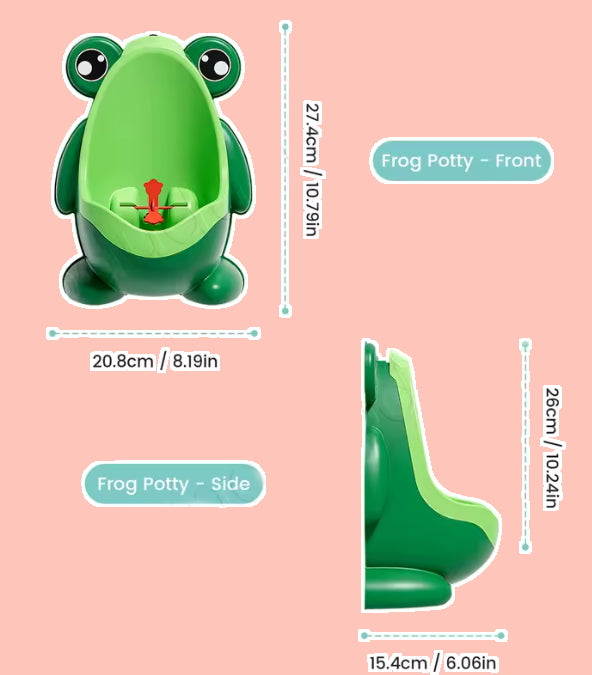 Spin 'n' Stream Urinal - Froggy version
