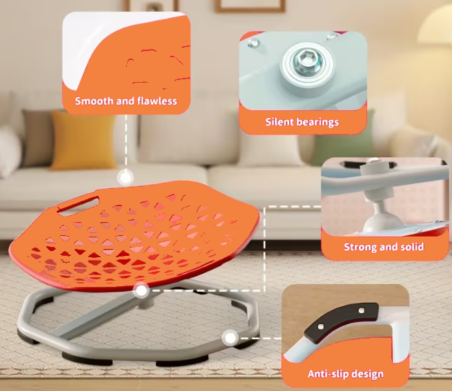 Spin 'n' Settle Sensory Swivel Chair