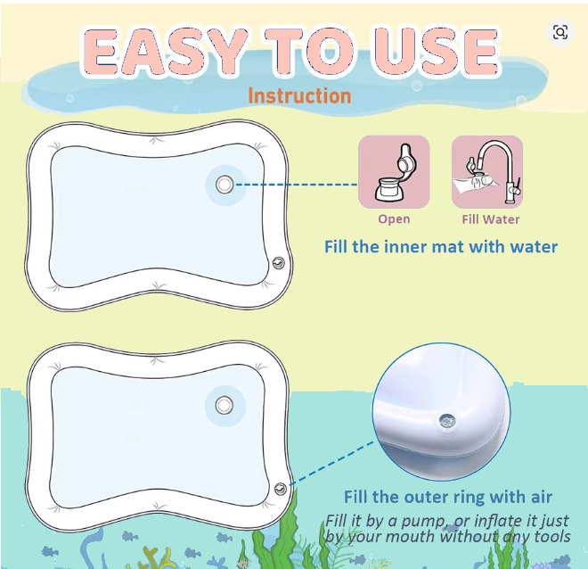 Float 'n' Focus Tummy Mat