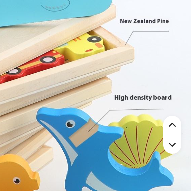 Wooden 3D Puzzle for Toddlers