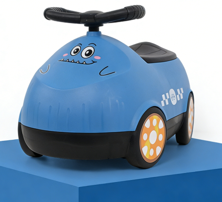 Kids Portable Cartoon Potty Ride
