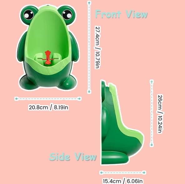 Spin 'n' Stream Urinal - Froggy version